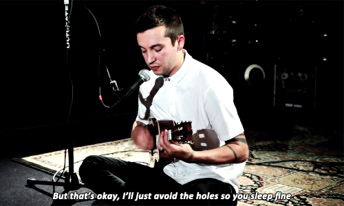 oqetosleep-blog: Sometimes you gotta bleed to know, oh, ohThat you’re alive and