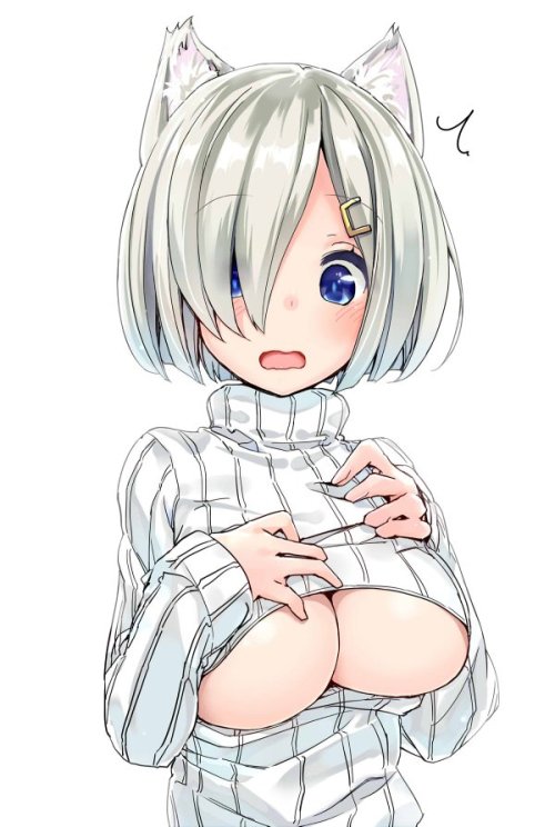 zelos613:  ぶんぼん@耳かき中さんのツイート: “浜風「あれ？この服・・胸のところが壊れていますよ提督・・！」 https://t.co/lPuZicvxQc” 