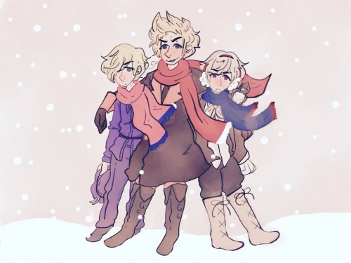 fox-pox: For my secret santa: @chibipu ! I hope you like the anko family (∗•ω•∗), anyways joyeux noë