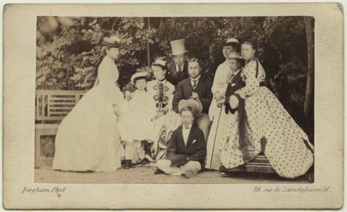 The Children of Queen Victoria By Robert Jefferson Bingham Albumen carte-de-visite, August 1865