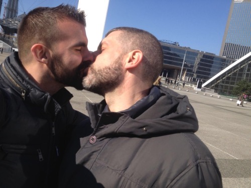 Two Men Kissing…For some people on this planet this is enough to kill innocent people. We kiss to sh