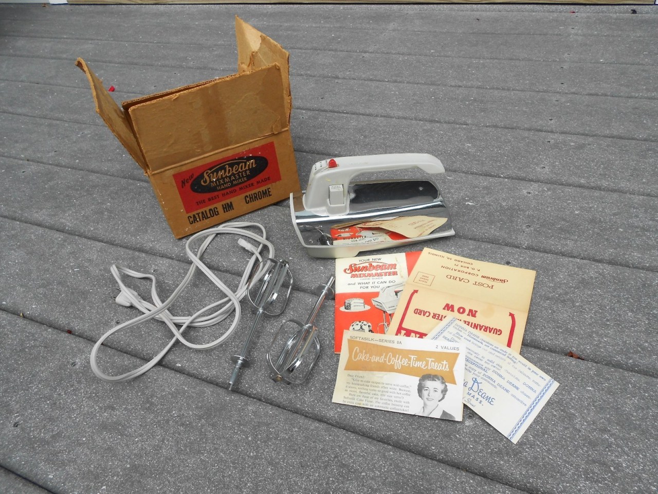 1957- 1960’s Sunbeam Mixmaster attachemnt kit for | Sunbeam