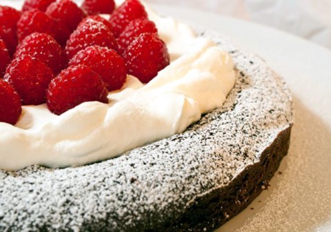 Raspberry Chocolate Tort