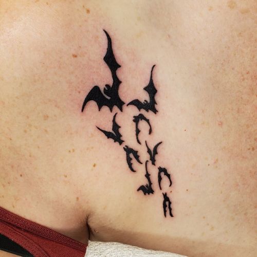 <p>A little Halloween spirit today at the Phoenix.   🦇🦇🦇<br/>
.<br/>
#ladytattooer #thephoenix #copperphoenix #shelbyvilleindiana #indianapolistattoo #indylocal #do317 #indytattoo #circlecity #bats #batsofinstagram #battattoo #halloween #halloweentattoo #halloween2020 #waverlycolorco  (at Shelbyville, Indiana)<br/>
<a href="https://www.instagram.com/p/CGQ_YF0A_Vt/?igshid=r6fr21yyyoup">https://www.instagram.com/p/CGQ_YF0A_Vt/?igshid=r6fr21yyyoup</a></p>