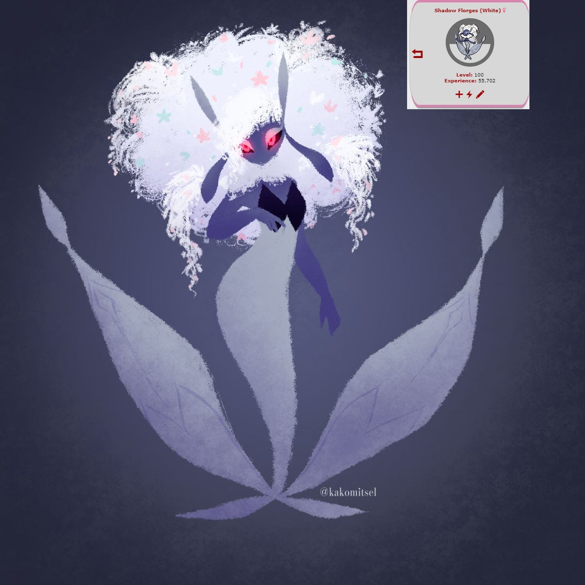 kakomitsel — shadow florges from pokemon vortex