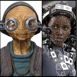 bitch-media:  Fans of Lupita Nyong’o were psyched when she announced last year that she’d been cast as a central character in the new Star Wars film, The Force Awakens. But many fans were frustrated to later learn that Nyong’o wouldn’t be appearing