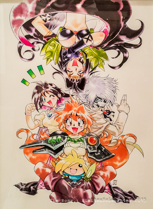 himitsunolaughter: Slayers 25th Anniversary Exhibit at GoFa Set 1: Unchanging set 1 An amazing show 