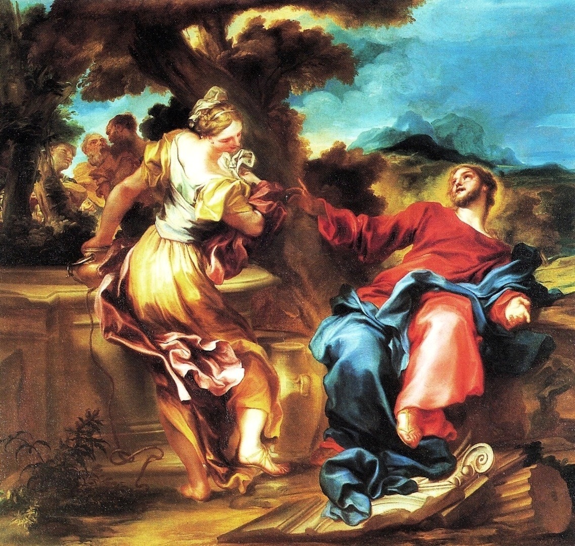 Gregorio de Ferrari, Christ and the Samaritan Woman, c. 1690-1700