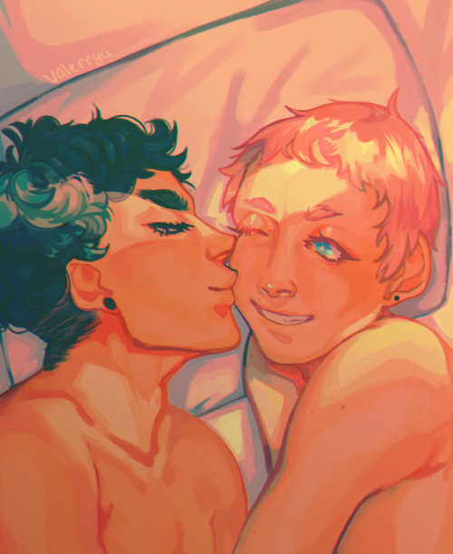 valerryu: Matsuhana lazy morning…. hiccups… i love them