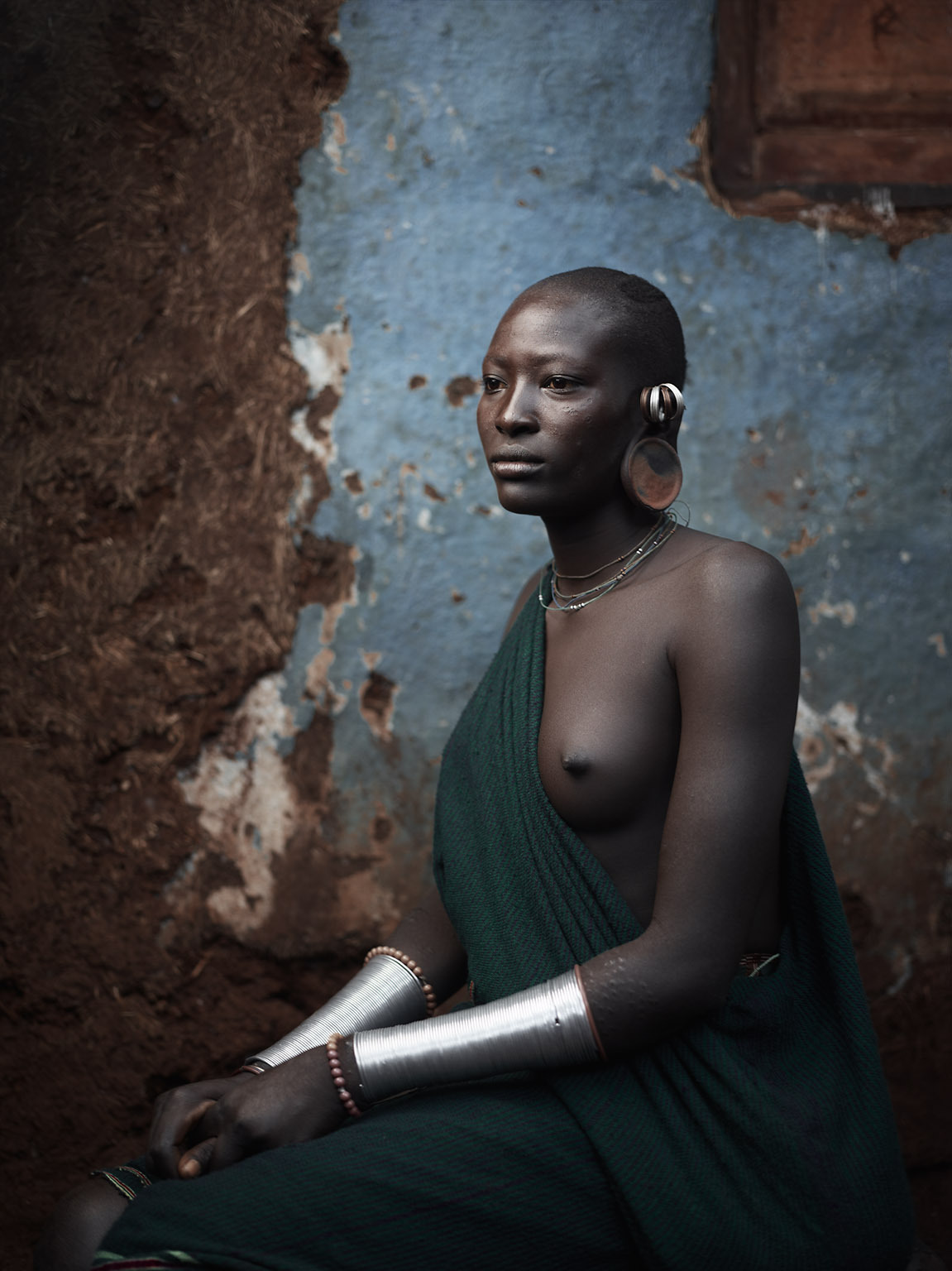 Ethiopian Suri girls, by Joey L.