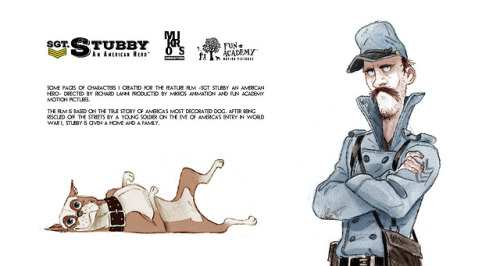 Character design I did 2 years ago for an American feature film.