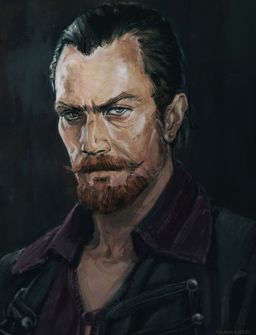 st-just: Captain Flint by  Kseniia Tselousova  