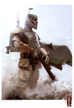 imthenic:  Boba Fett by Manny Llamas