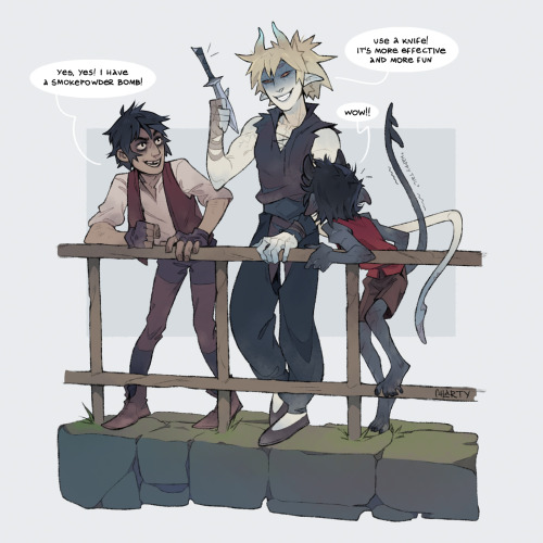 Another Marrow's Childhood Moment With Best Friends, Diamant And... Gortash, Yes! Love This Bastard Gang