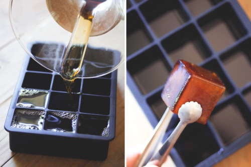 sweetoothgirl:Iced Mocha with Coffee Cubes 