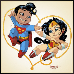 hellyeahsupermanandwonderwoman:  Happy Valentine’s