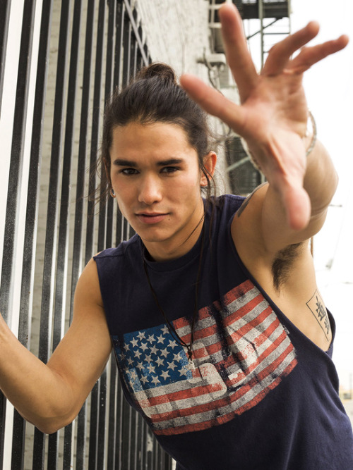 flawlessgentlemen: Booboo Stewart photographed by Lowell Taylor for Cool America Magazine (2018)