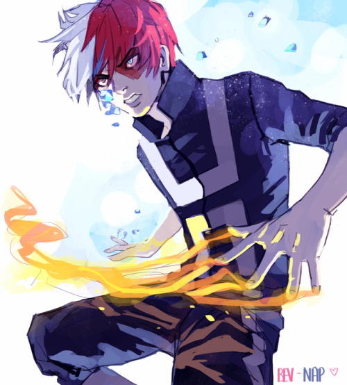 bev-nap:Todoroki! (result from the stream)…he reminds me of Zuko from avatar and I luv him
