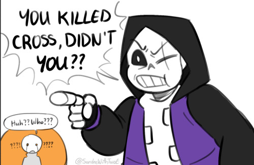 Have You Watched That Animation Where Delta Goes Against Cross? If So, You Should Make A Comic Where