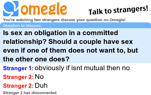 People with no sex drives and/or no desire to engage in sex apparently never have existed without dy