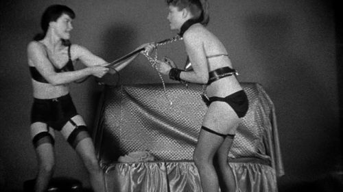 gentlemankidnapper:The dramatization of a bondage scene in The notorious Bettie Page, 3rd part