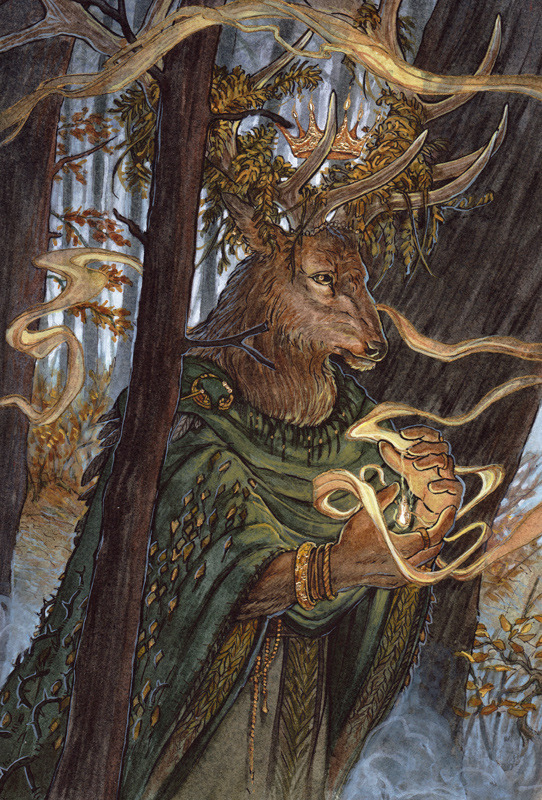 broomsick:  While I’m at it,my favorite Green Man/faun/forest god art(because I