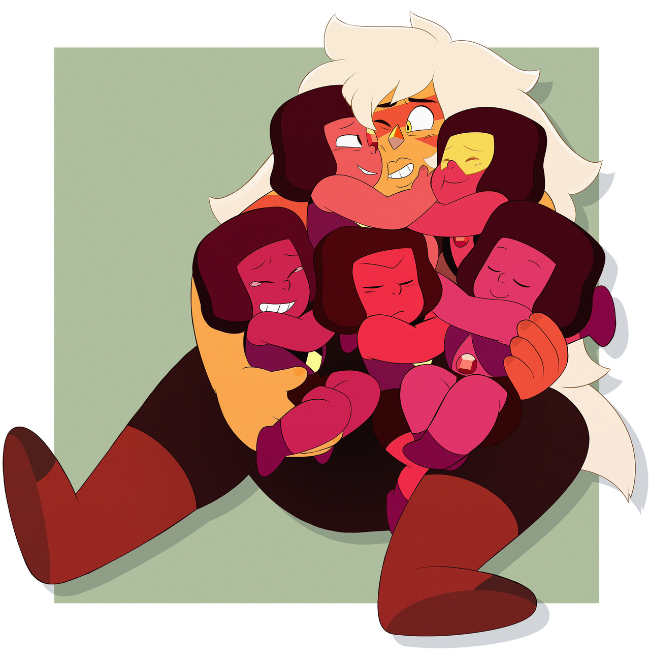 molded-from-clay:  Art collab with @moonstone-coral! ♡ She drew the lines and I