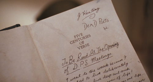 filmswithoutfaces: Dead Poets Society (1989)dir. Peter Weir