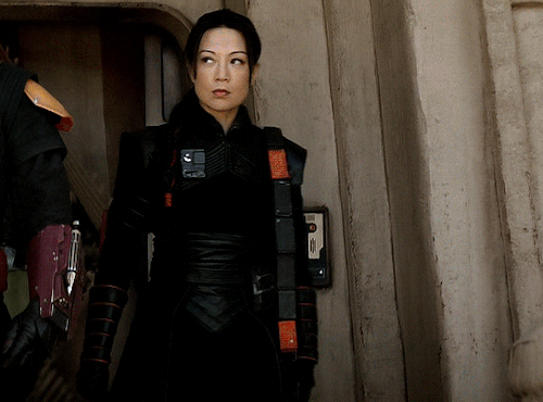 marvelsaos:Ming Na Wen as Fennec Shand in The Book of Boba Fett | 1x02 