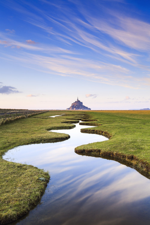 Porn photo tect0nic:  Mont Saint-Michel by Florent Criquet