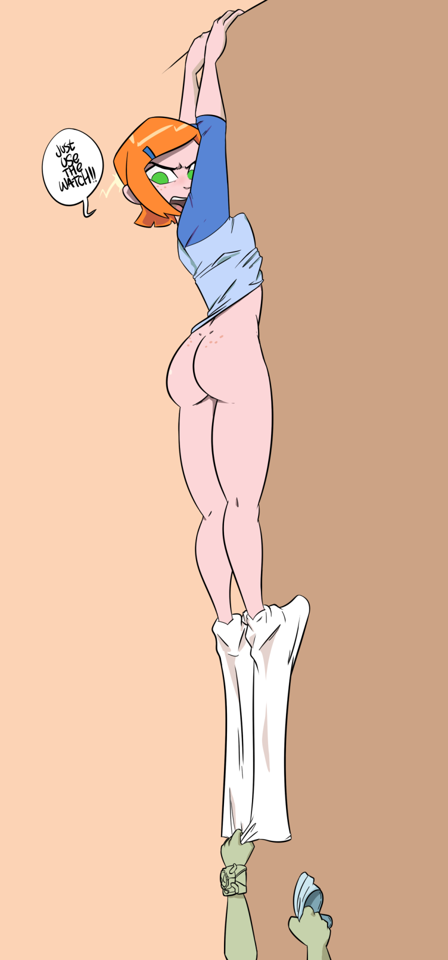 neronovasart: ninsegado91:  Gwen Omni-pantsed Last time we left Gwen &amp; Ben