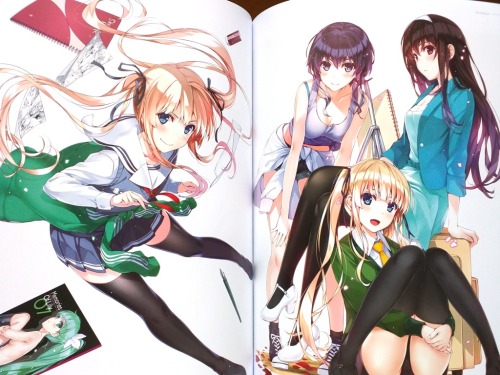  Misaki Kurehito Art Book First Volume: Flat. (Saenai Heroine no Sodatekata) (part 1)