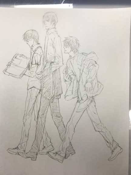 Last Week Shiho Inada Posted This New Illustration On Her Locked Account… And Today She Uploaded a