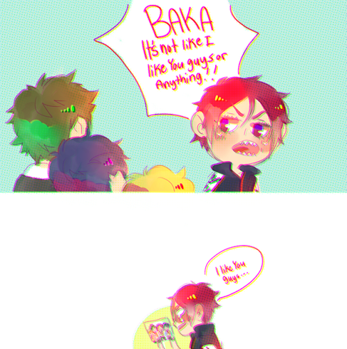 mookie000:tsundere Rin the anime 