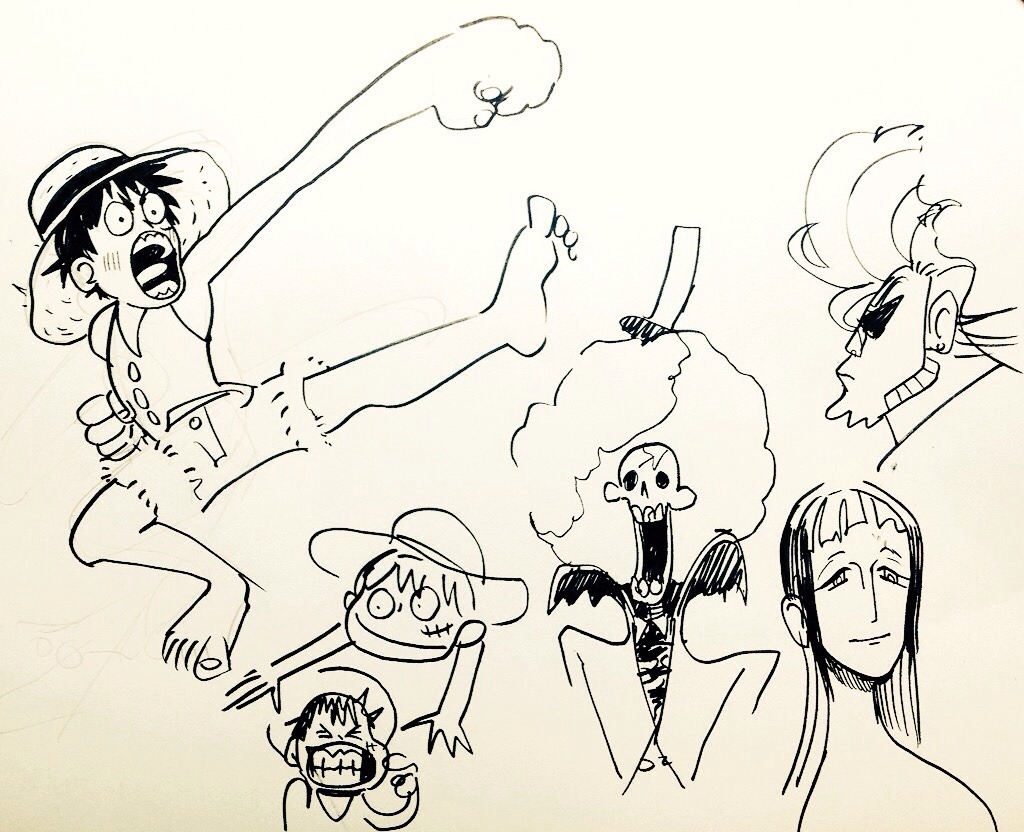 millionfish:  various sketches