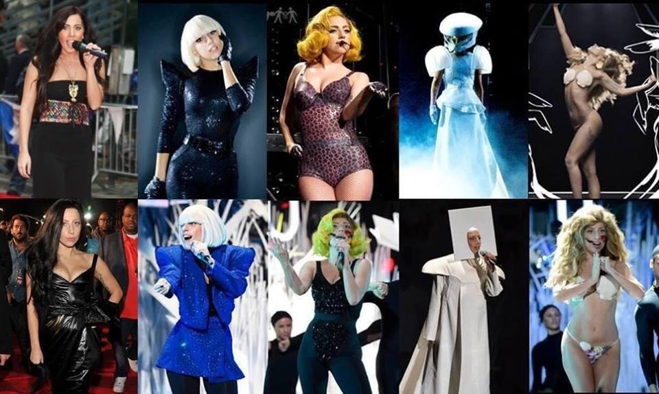 lkwrnr:  The evolution of an artist: Lady Gaga Four eras in four minutes+ VMAs 2013