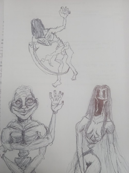 I Drew A Few Ghouls And Cadavers 
