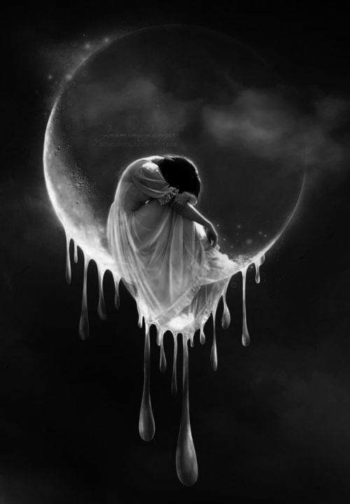 nicky-poisonivy:  “The moon cried with her his only love”     