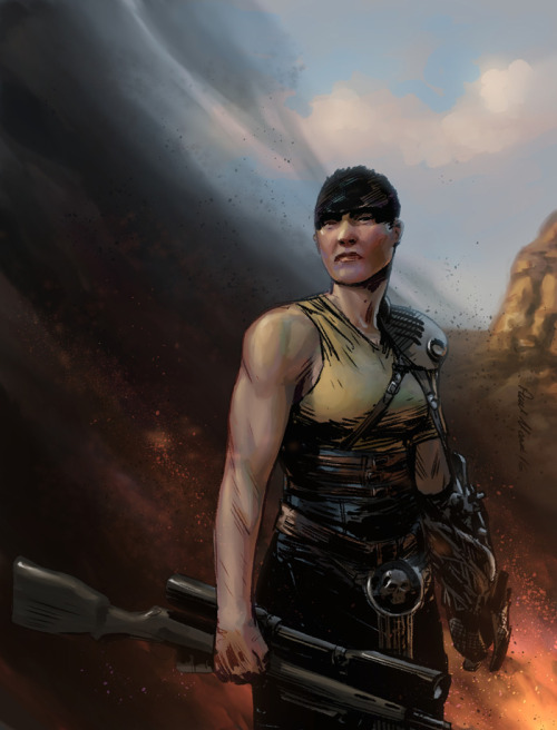 coloring by melineart by @paulmooregallery​ [deviantart]furiosa tag