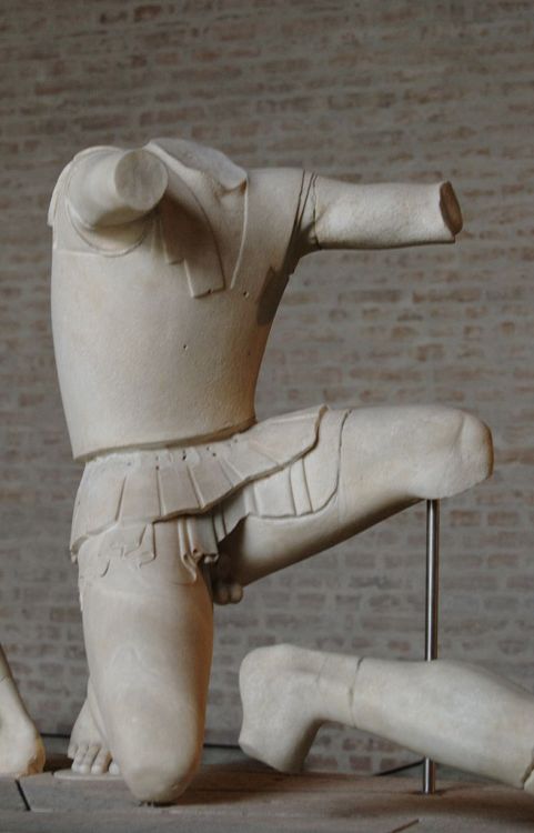 Ancient Greek sculptures from the Temple of Aphaia, c. 505–500 B.C.