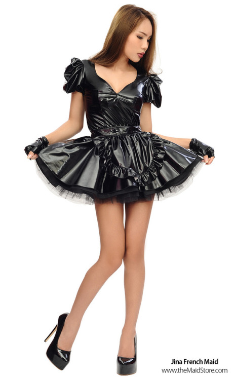 thefrenchmaids:  thefrenchmaids:The World's Largest Collection Of French Maid Uniforms Uniform By : www.themaidstore.com   hot damn I want 3 of her