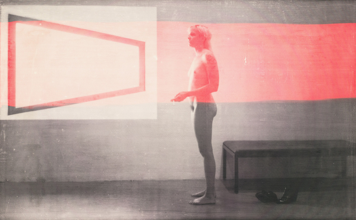 whitneymuseum:  For her Distracting Distance, Chapter 16 (2010), R. H. Quaytman restaged