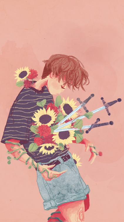 notyourpepperoni:  resized as phone wallpapers, as requested @zheriee!  Where Flowers Bloom artblog 