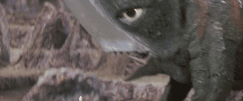 nm-gayguy:  citystompers1:  The rather short career of Space Gyaos in Gamera vs.