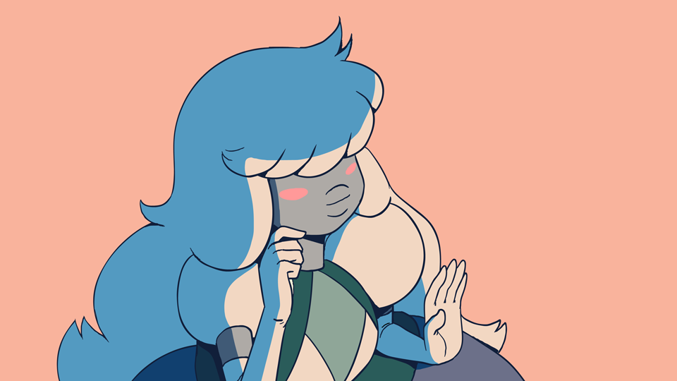 pitiyindee:  WIP for @gemanimate 2 &lt;3 So happy to be working on Sapphire in