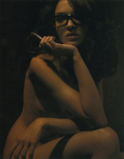 Sexualdesigns:  Out-Of-The-Ashes:  Ok I Need To Get Glasses. And Start Smoking. Naked.