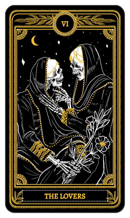 musterni-illustrates: The Marigold TarotMajor Arcana: The LoversAmrit Brar 2017 Currently funding on