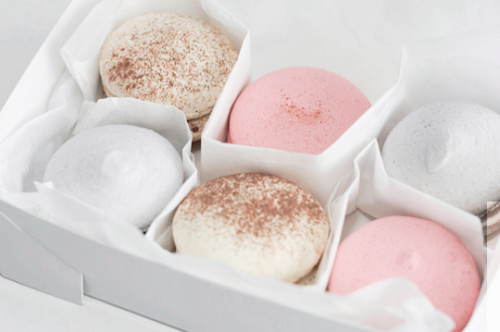 stacojiu:Macarons - box of 6 - 3 flavours