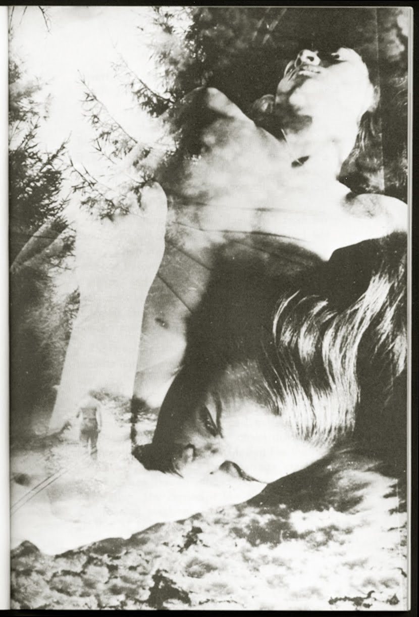 insidethevelvetcave:  Val Telberg photomontages in Anaïs Nin’s House of Incest.