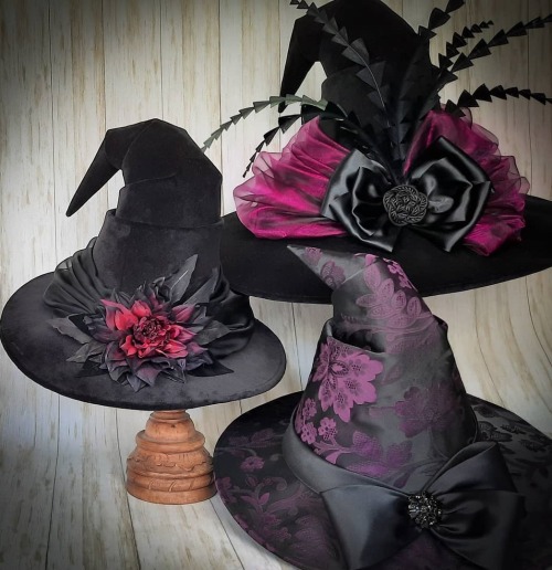 sosuperawesome:  Witch Hats  Evercrumbly And Witch on Etsy  